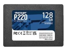 Dysk SSD Patriot P220 128GB 550MB/s SATA III 2.5 kompaktowy