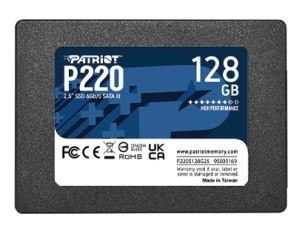 Dysk SSD Patriot P220 128GB 550MB/s SATA III 2.5 kompaktowy