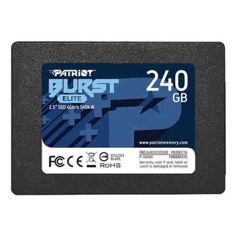 Dysk SSD Patriot Burst Elite 240GB 2.5 SATA III 450MB/s szybki