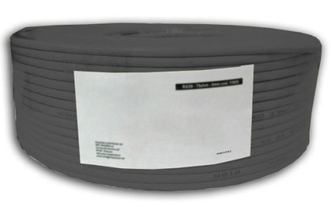 Kabel Techly U/UTP CAT 5e zewnętrzny 100 m do sieci LAN czarny