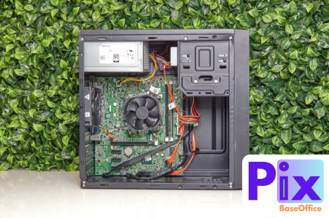 Pix Baseoffice V3 Intel Core i5 8GB DDR3 500GB HDD DVD Windows 10 Pro