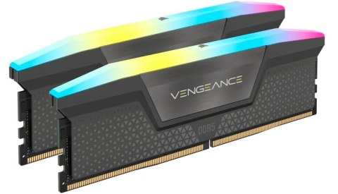 Pamięć Corsair DDR5 VENGEANCE RGB 64GB 6000MHz CL30 dla AMD