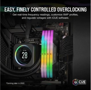Pamięć Corsair DDR5 VENGEANCE RGB 64GB 6000MHz CL30 dla AMD