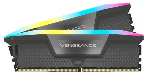 Pamięć Corsair DDR5 VENGEANCE RGB 64GB 6000MHz CL30 dla AMD