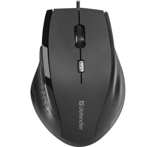 Mysz optyczna Defender Accura MM-362 1600dpi czarna biurowa