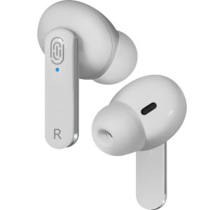 Słuchawki douszne bezprzewodowe Defender Twins 903 białe Bluetooth stereo