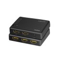 LogiLink Splitter 4xHDMI 4K 30Hz czarny z dźwiękiem HD