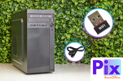 Pix Baseoffice V1 Intel Core i5 16GB DDR3 1000GB SSD DVD Windows 10 Pro