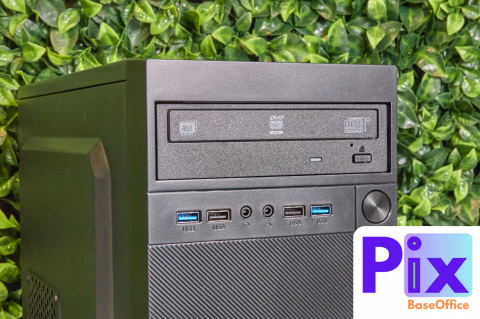 Pix Baseoffice V1 Intel Core i5 16GB DDR3 1000GB SSD DVD Windows 10 Pro
