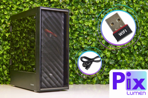 Pix Lumen V4 Intel Core i7 NVIDIA GeForce RTX 4070 64GB DDR4 2000GB SSD Windows 11 Pro