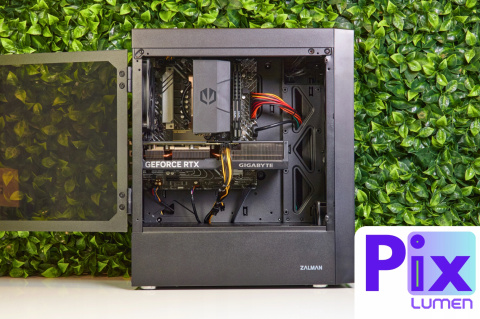 Pix Lumen V4 Intel Core i7 NVIDIA GeForce RTX 4070 64GB DDR4 2000GB SSD Windows 11 Pro