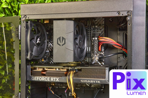 Pix Lumen V4 Intel Core i7 NVIDIA GeForce RTX 4070 64GB DDR4 2000GB SSD Windows 11 Pro