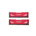 Pamięć AFOX DDR4 32GB 3200MHz CL16 XMP2 Red dual channel