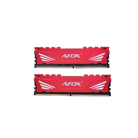 Pamięć AFOX DDR4 32GB 3200MHz CL16 XMP2 Red dual channel