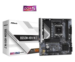 Płyta główna ASRock B650M-HDV/M.2 AM5 2DDR5 HDMI/DP mATX wydajna
