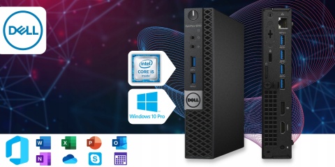 Dell Optiplex 5050 Tiny Intel Core i5 16GB DDR4 256GB SSD Windows 10 Pro