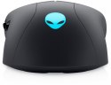 Mysz Dell Alienware AW320M przewodowa 19 000 DPI gamingowa ergonomic