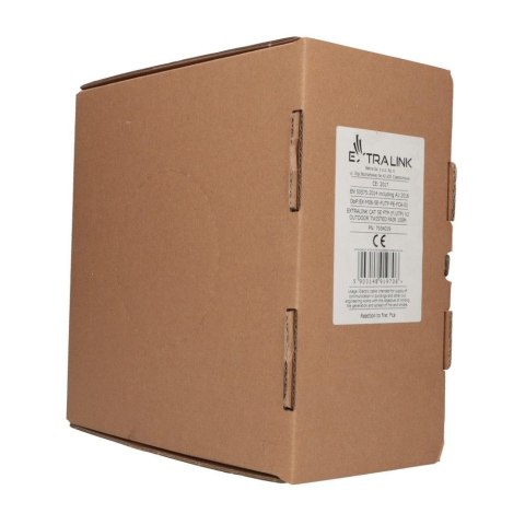 Kabel Extralink CAT5E FTP zewnętrzny 100m szybki i odporny