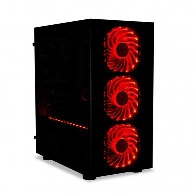 Obudowa IBOX PASSION V4 Gaming Midi Tower z RGB wentylatorami