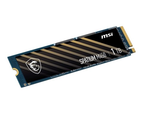 Dysk SSD MSI SPATIUM M450 1TB M.2 PCIe4 3600MB/s szybki