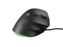Mysz wertykalna Natec Crake 2 Pro 128000DPI optyczna czarna ergonomiczna
