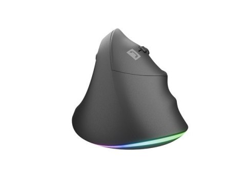 Mysz wertykalna Natec Crake 2 Pro 128000DPI optyczna czarna ergonomiczna