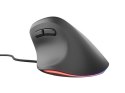 Mysz wertykalna Natec Crake 2 Pro 128000DPI optyczna czarna ergonomiczna