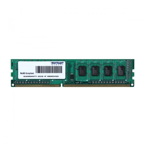 Pamięć RAM Patriot DDR3 4GB 1333MHz CL9 Non-ECC Unbuffered