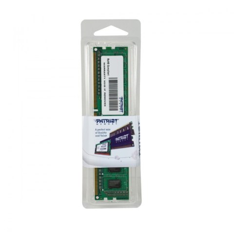 Pamięć RAM Patriot DDR3 4GB 1333MHz CL9 Non-ECC Unbuffered