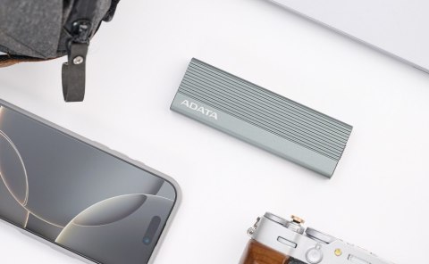 Obudowa zewnętrzna SSD M.2 ADATA EC680 USB3.2C 10Gbps aluminium szara