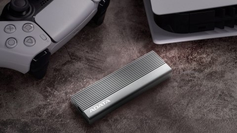 Obudowa zewnętrzna SSD M.2 ADATA EC680 USB3.2C 10Gbps aluminium szara