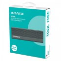 Obudowa zewnętrzna SSD M.2 ADATA EC680 USB3.2C 10Gbps aluminium szara
