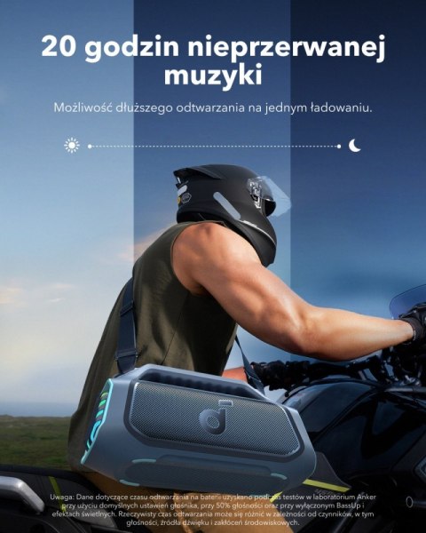 Głośnik Anker Soundcore Boom 2 Plus Niebieski outdoor z potężnym basem