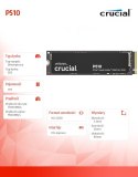 Dysk SSD Crucial P510 1TB M.2 NVMe Gen5 11000 MB/s szybki