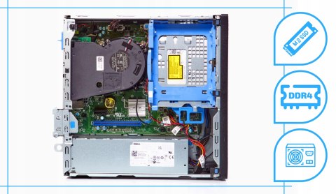 Dell Dell Optiplex 3090 Sff Intel Core i5 16GB DDR4 512GB SSD DVD Windows 11 Pro