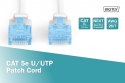 Kabel Digitus Patch cord U/UTP CAT 5e 3m biały sieciowy LAN