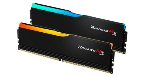 Pamięć G.SKILL DDR5 32GB (2x16GB) Ripjaws M5 RGB 5200MHz CL40 czarna