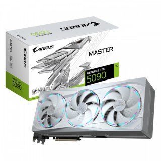 Karta graficzna Gigabyte GeForce RTX 5090 Master Ice 32GB GDDR7 wydajna gamingowa