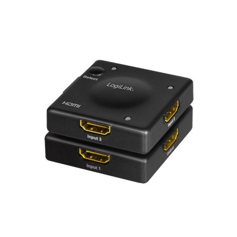 LogiLink Switch 3x1 HDMI 1080p 60Hz automatyczny przełącznik sygnału