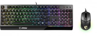 MSI Vigor GK30 Combo klawiatura gamingowa z myszką RGB optyczną