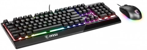MSI Vigor GK30 Combo klawiatura gamingowa z myszką RGB optyczną