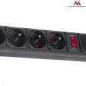 Listwa zasilająca Maclean MCE219 5 gniazd podświetlany włącznik