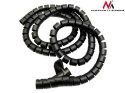 Organizator kabli Maclean MCTV-676 B czarny 25mm x 2m do biura
