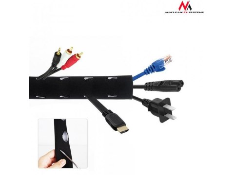 Organizator kabli Maclean MCTV-672 neoprenowy 110mm x 2m