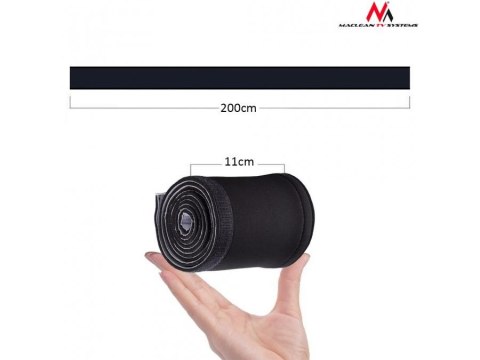 Organizator kabli Maclean MCTV-672 neoprenowy 110mm x 2m