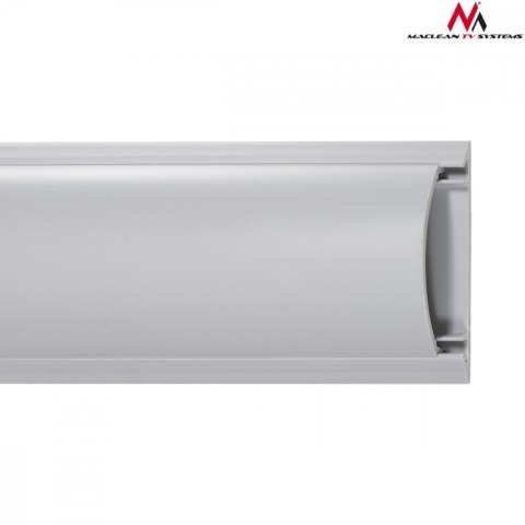 Listwa maskująca Maclean MCTV-674 szara do ukrywania kabli AV