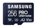 Samsung Karta pamięci microSD PRO Ultimate 256GB szybka z adapterem