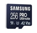 Samsung Karta pamięci microSD PRO Ultimate 256GB szybka z adapterem
