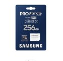 Samsung Karta pamięci microSD PRO Ultimate 256GB szybka z adapterem