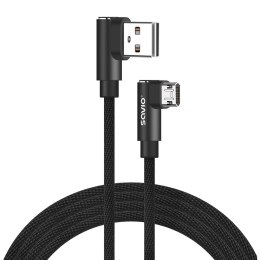 Kabel Savio CL-162 USB Micro USB A 2m odwracalny do ładowania